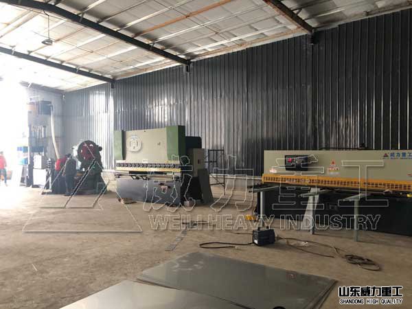 巧克力水箱板生產加工用剪板機、折彎機